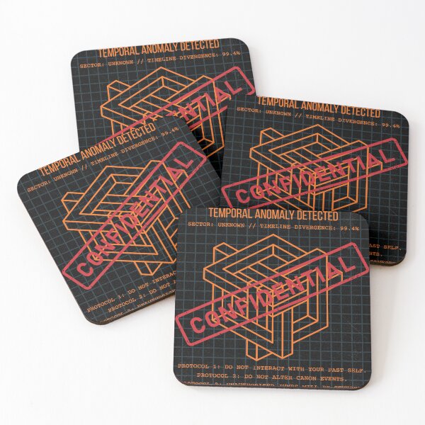 Item preview, Temporal Anomaly Detected Time Travel Sci-Fi Bureaucracy designed and sold by Mircea786.