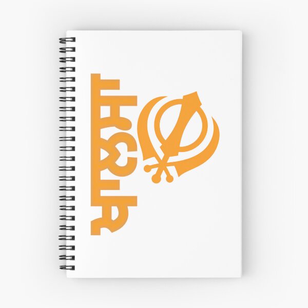 Item preview, Khalsa Khanda Sikh Symbol Orange Saffron Design designed and sold by elpilyve.