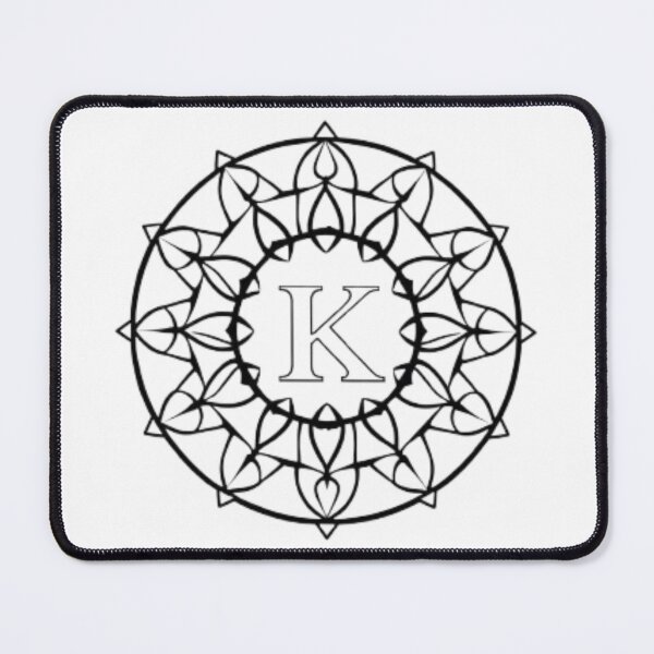 Item preview, Karnivool Geometric K Mandala Star Symmetry Artwork designed and sold by MystiColo.