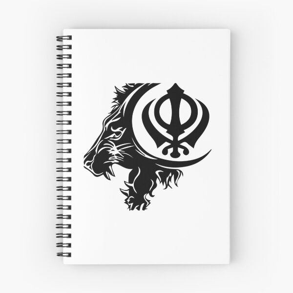Item preview, Khanda With Lion designed and sold by elpilyve.