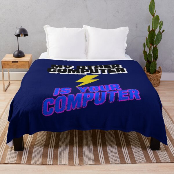 Item preview, My Other Computer Funny Hacker Slogan designed and sold by ceridwenmill.