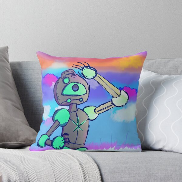 Item preview, Cyclops Robot Under Sunset Sky designed and sold by Roseu147.