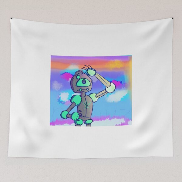 Item preview, Cyclops Robot Under Sunset Sky designed and sold by Roseu147.