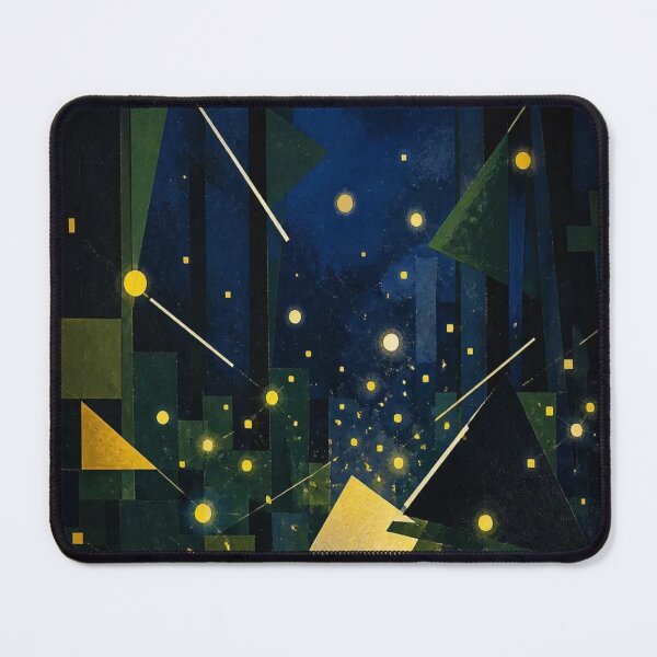 Item preview, Fireflies in the Woods 2 designed and sold by Artnovalty.redbubble.com.