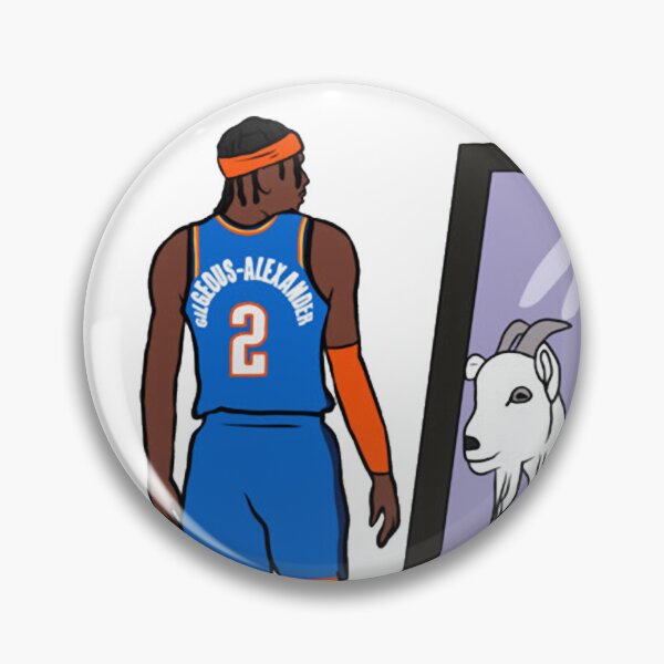 Artikelvorschau, Shai Gilgeous Alexander Mirror GOAT entworfen und verkauft von jessicalynnschu.