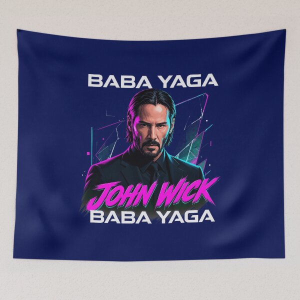 Item preview, Neon Hitman Baba Yaga Tactical Action designed and sold by ceridwenmill.