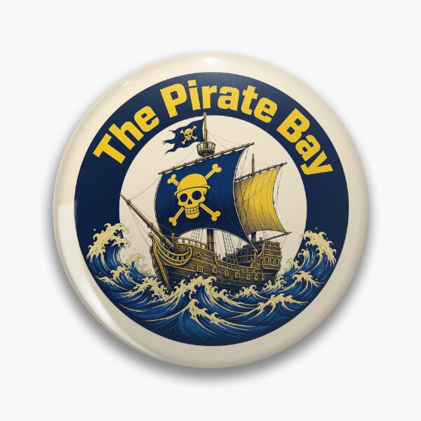 Item preview, Classic Torrent Pirate Ship Retro Emblem designed and sold by ceridwenmill.