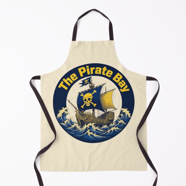 Item preview, Classic Torrent Pirate Ship Retro Emblem designed and sold by ceridwenmill.
