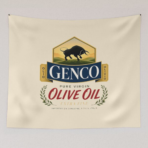 Item preview, Genco Olive Oil Vintage Mob Front Company designed and sold by ceridwenmill.