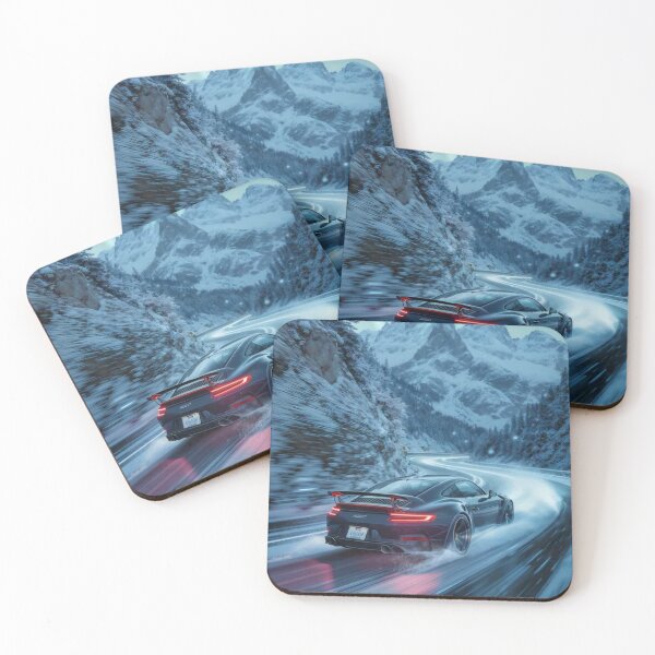 Item preview, Apex Drift Sports Car Poster, Retro Futuristic Racing Coupe Illustration, Dynamic Speed Inspired Design with Sleek Automotive Lines, Japanese Street Racing Culture designed and sold by PaintedPixels01.