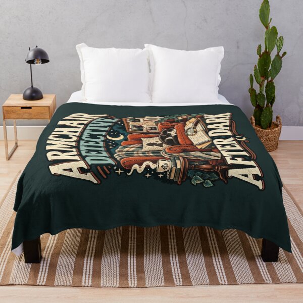Item preview, Armchair Detective After Dark Cozy True Crime designed and sold by Shrouded Unraveled.