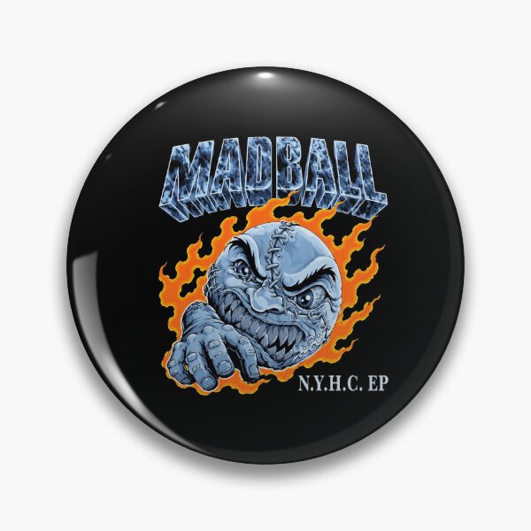 Aperçu de l'œuvre Madball Hardcore Flame créée et vendue par MyahMichael.