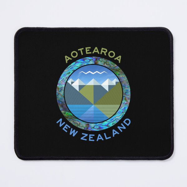Item preview, AOTEAROA SOUTH ISLAND NEW ZEALAND PAUA designed and sold by Madjack Tees Kiwi SuperStore.