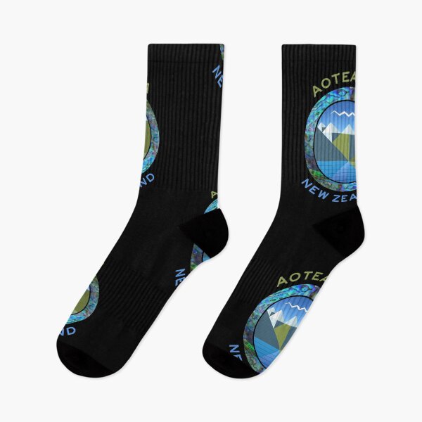 Item preview, AOTEAROA SOUTH ISLAND NEW ZEALAND PAUA designed and sold by Madjack Tees Kiwi SuperStore.