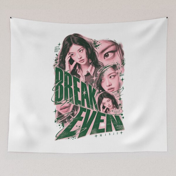 Item preview, Fierce Minju ILLIT Break Even Era | GLLIT Fandom Art designed and sold by Valereekmerch.