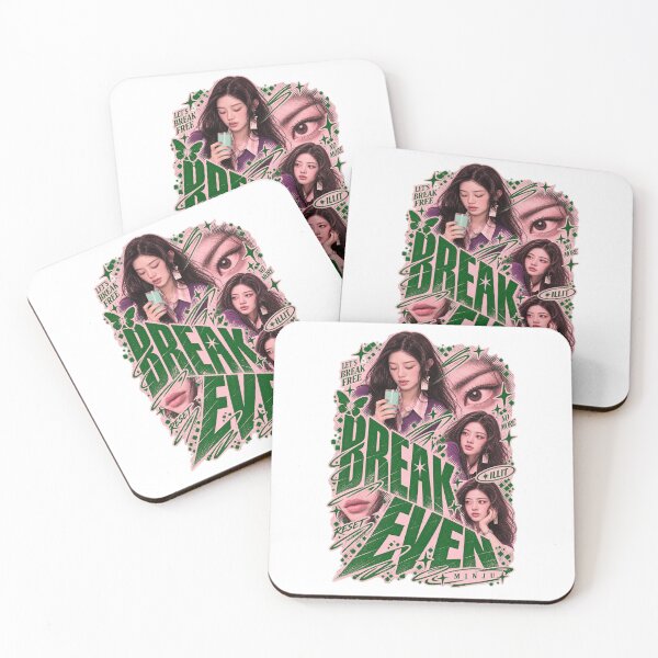 Item preview, Minju ILLIT Break Even Green Swirl Visual | For GLLITs designed and sold by Valereekmerch.