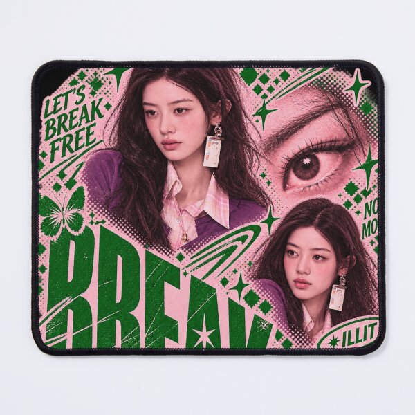 Item preview, Green Graffiti Sparkle Break Even Minju | Best Kpop Gift designed and sold by Valereekmerch.