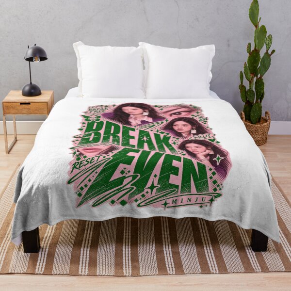 Item preview, Green Graffiti Sparkle Break Even Minju | Best Kpop Gift designed and sold by Valereekmerch.