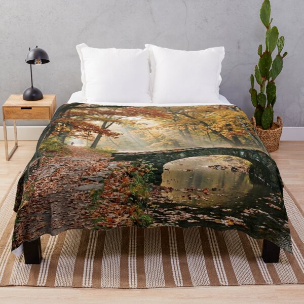 Item preview, Stone Bridge in Autumn Park designed and sold by JonelleTshirts.