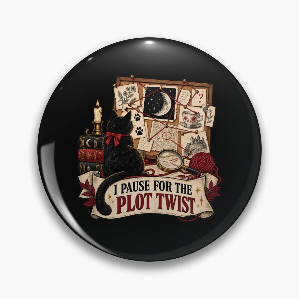 Item preview, True Crime Cat Plot Twist designed and sold by Knightzoro Studio.