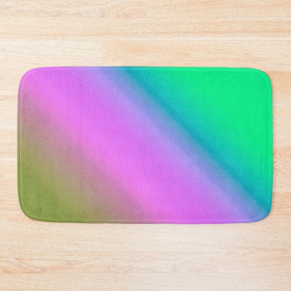 Item preview, gradient mosaic pattern bright pink, green designed and sold by fuzzyfox.