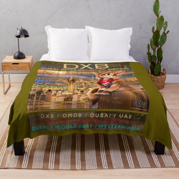 Item preview, Dubai International Airport DXB Aviation Art designed and sold by ASX Research Merch.