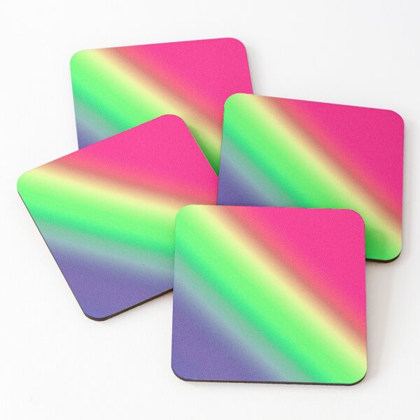 Item preview, gradient mosaic pattern bright crimson green violet designed and sold by fuzzyfox.