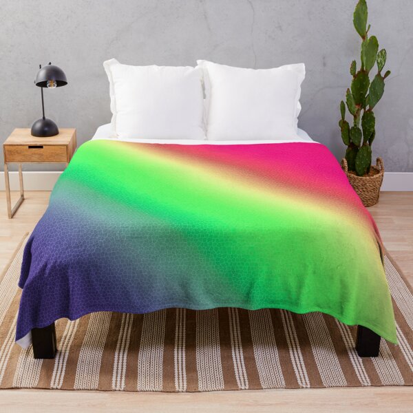 Item preview, gradient mosaic pattern bright crimson green violet designed and sold by fuzzyfox.
