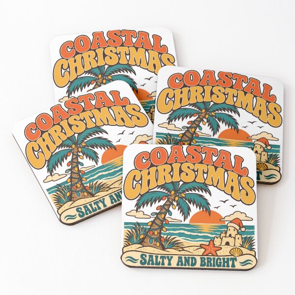 Item preview, Coastal Christmas Gift - Salty And Bright designed and sold by RedRubyBubble.