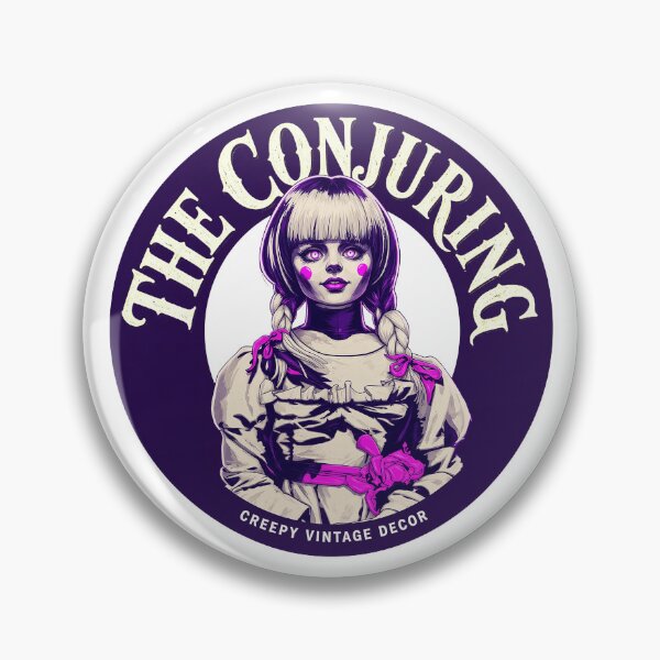 Item preview, Vintage Paranormal Occult Doll Circular Crest designed and sold by brennareide.
