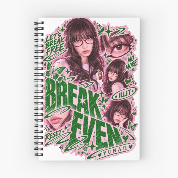Item preview, Streetwear Green Swirl Break Even Yunah | Kpop Art Collection designed and sold by Valereekmerch.