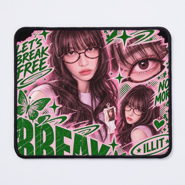 Item preview, Streetwear Green Swirl Break Even Yunah | Kpop Art Collection designed and sold by Valereekmerch.