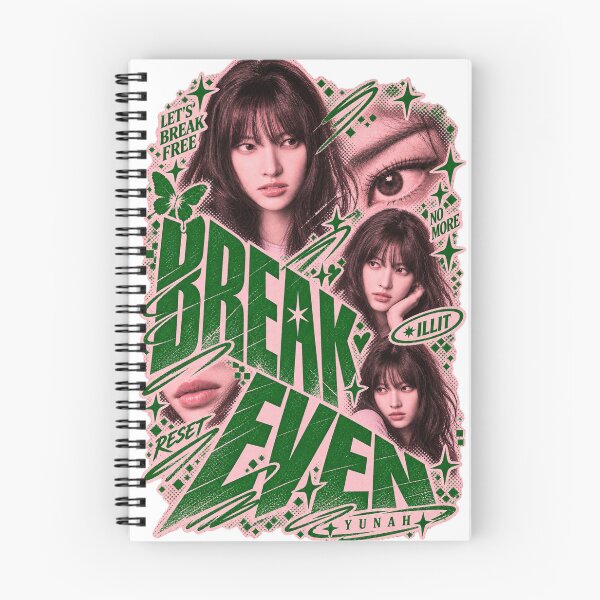 Item preview, No More Rules Yunah ILLIT Break Even | Kpop Fan Art designed and sold by Valereekmerch.