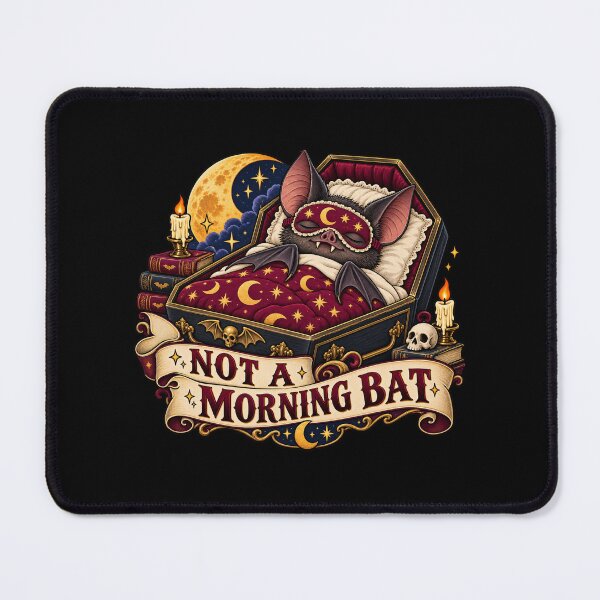 Item preview, Vampire Bat Not a Morning Bat designed and sold by Knightzoro Studio.