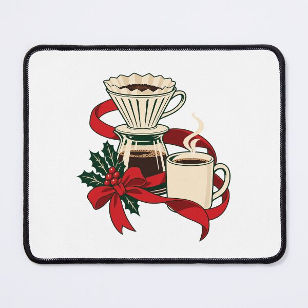 Item preview, Christmas Pour Over Coffee and Cup designed and sold by skyartdesign.