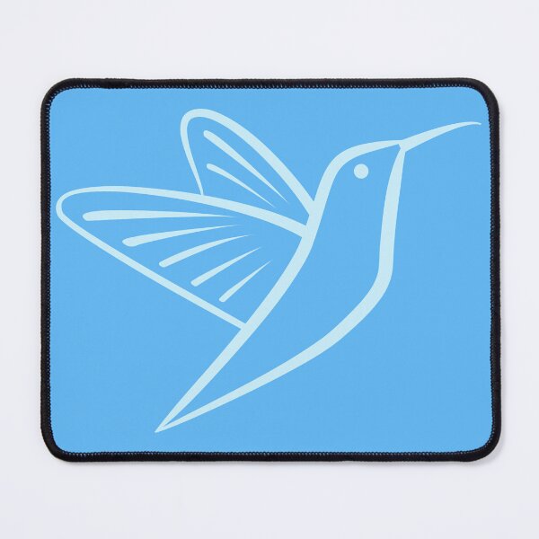 Item preview, Minimalist Hummingbird Design Copy - Blue designed and sold by Angieozvel.