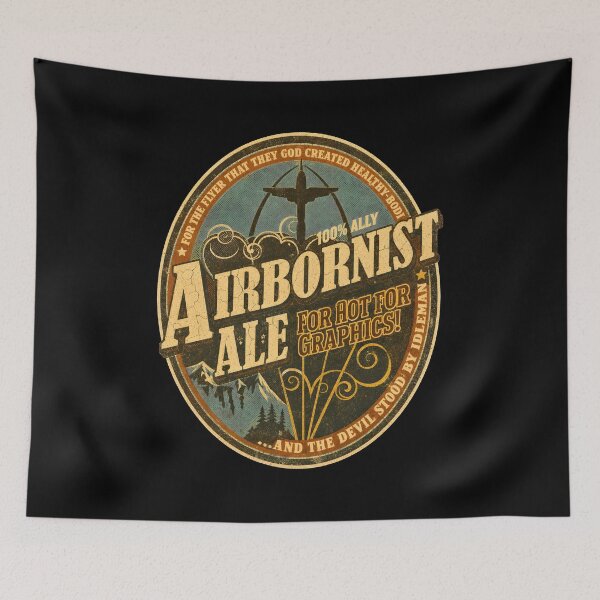 Item preview, parachute regiment - airbornist ale designed and sold by ByronSheppard6.
