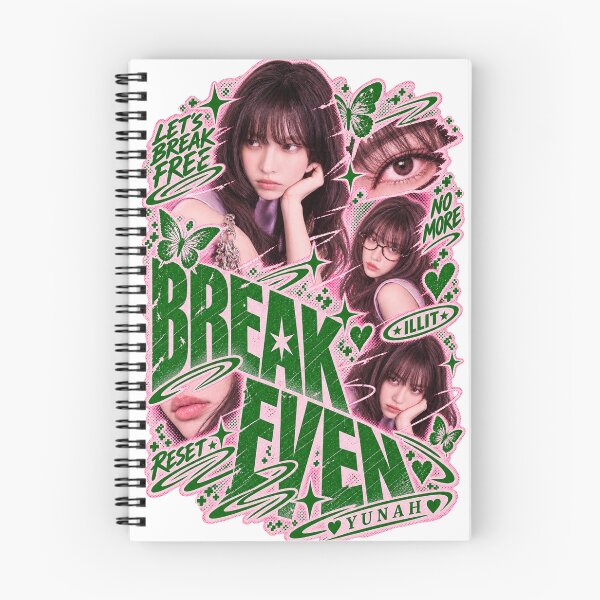 Item preview, Iconic Yunah Break Even Green Graffiti | Must Have for GLLIT designed and sold by Valereekmerch.