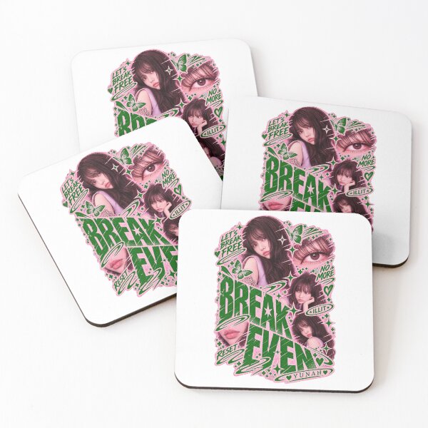 Item preview, Yunah ILLIT Break Even Halftone Collage | Best Kpop Gift designed and sold by Valereekmerch.