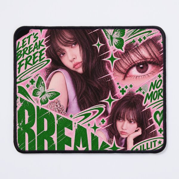 Item preview, Yunah ILLIT Break Even Halftone Collage | Best Kpop Gift designed and sold by Valereekmerch.