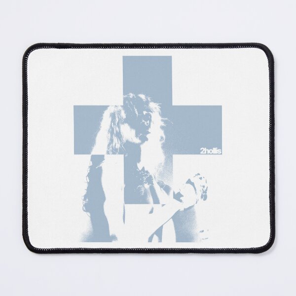 Item preview, Blue Silhouette Man And Cross designed and sold by Tallboy666.