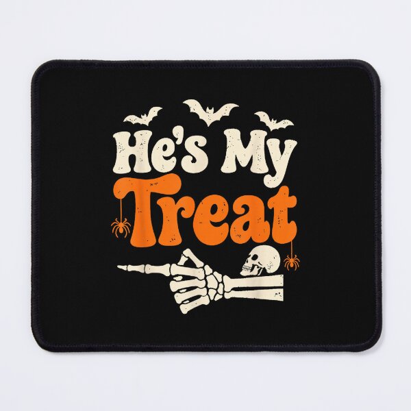 Item preview, He's My Trick Skeleton Hand Couples Matching Halloween designed and sold by HuserPiri.
