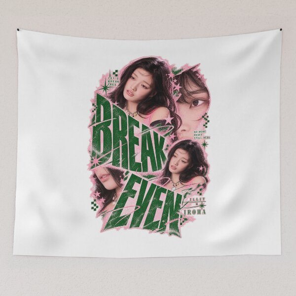 Item preview, Iroha ILLIT Break Even Era | Y2K Green Concept designed and sold by Valereekmerch.