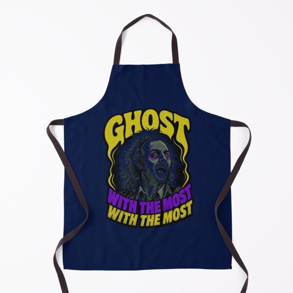 Item preview, Ghost With The Most 80s Spooky Caricature designed and sold by brennareide.