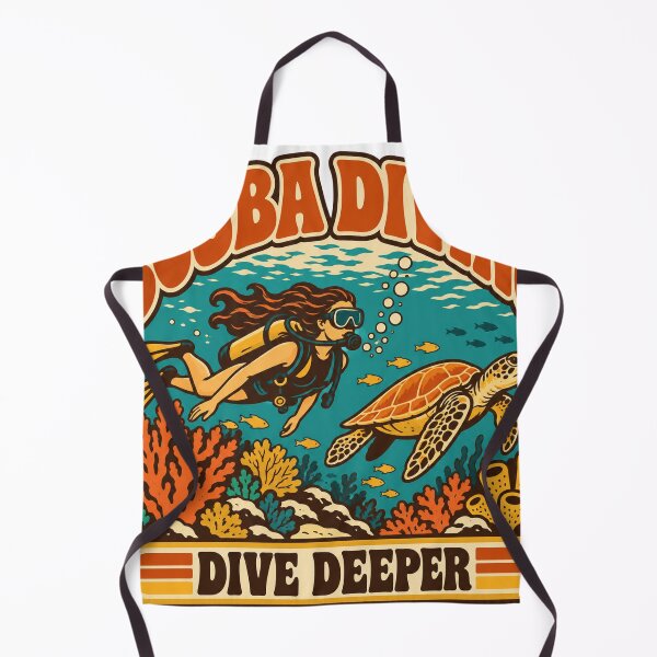 Item preview, Scuba Diving Gift - Dive Deeper designed and sold by RedRubyBubble.