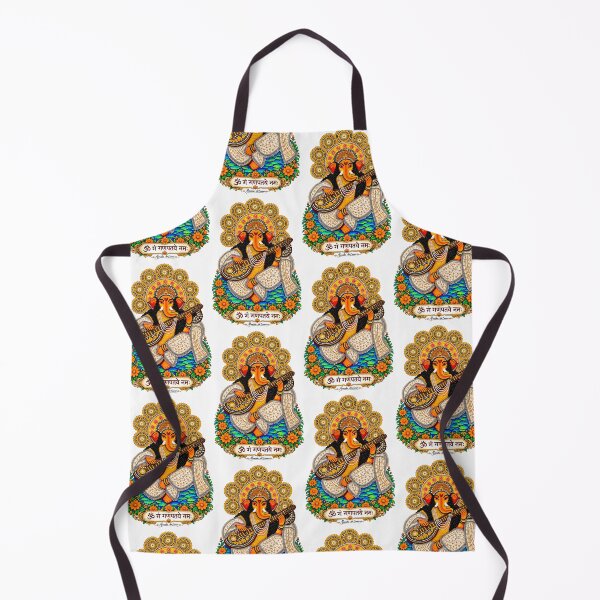 Item preview, Divine Lord Ganesha Playing Veena designed and sold by manishaartshop.