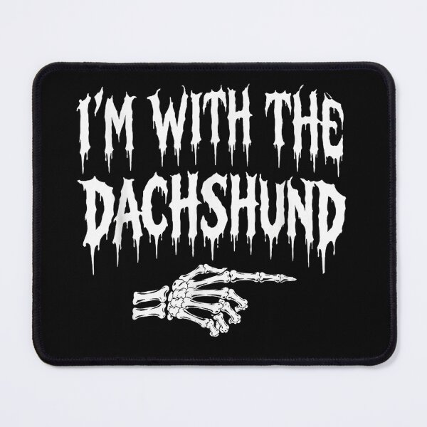 Item preview, I’m with The Dachshund Costume Halloween Couples Matching designed and sold by Nannythenimfa.
