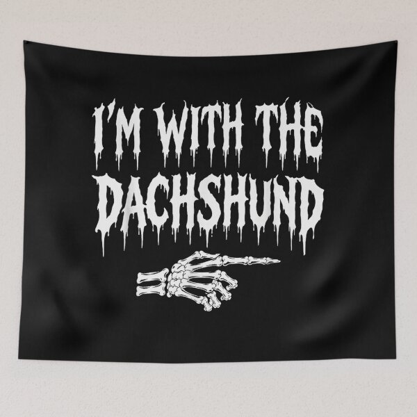 Item preview, I’m with The Dachshund Costume Halloween Couples Matching designed and sold by Nannythenimfa.