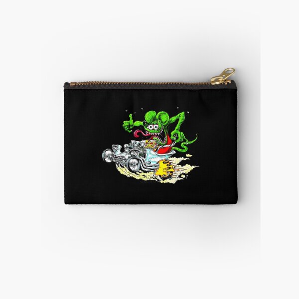Item preview, Cartoon Rat Driving Hot Rod Flames designed and sold by OKAYDA.