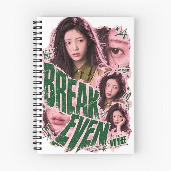 Item preview, Cute & Edgy Wonhee Break Even ILLIT | GLLIT Aesthetic designed and sold by Valereekmerch.